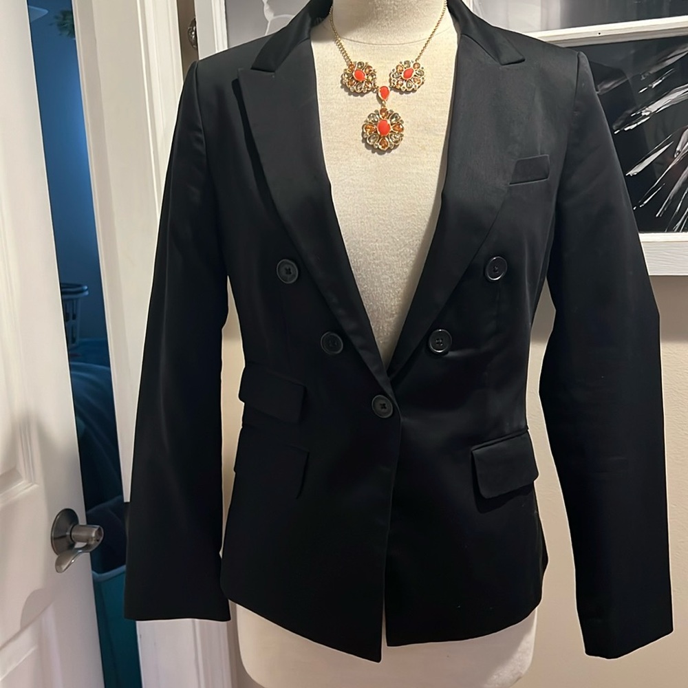 Black Express Lined Blazer size 4